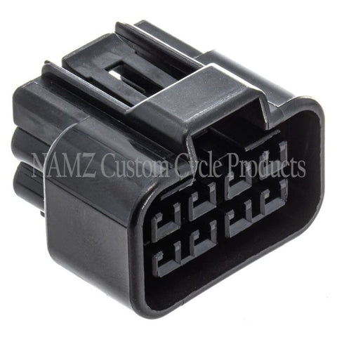 NAMZ Metric 8-Position Female Connector Kit Incl. Wire Seals/Terminals/Locking TPA (Single) - NC-FW-08F