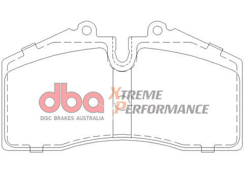 DBA 91-92 Porsche 911 Turbo XP Front Brake Pads - DB1355XP