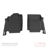 Westin 2008-2010 Ford Super Duty Reg/Super Cab/Crew Cab Wade Sure-Fit Floor Liners Front - Black - 72-110010