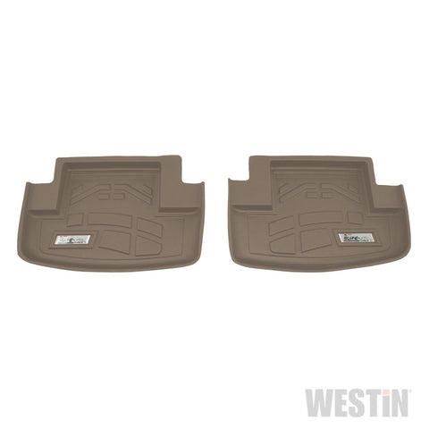 Westin 2015-2018 Ford Mustang Wade Sure-Fit Floor Liners 2nd Row - Tan - 72-133092