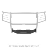 Go Rhino 19-21 Chevrolet Silverado 1500 - 3100 Series StepGuard Winch Tray Kit (Fits 3176T/3176MT) - 31761T