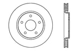 StopTech Slotted & Drilled Sport Brake Rotor - 127.67069L