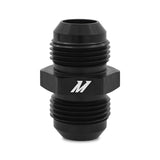 Mishimoto Aluminum -12AN Union Fitting - Black - MMFT-UN-12