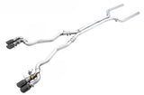 AWE Tuning 18-19 BMW F90 M5 SwitchPatch Cat-Back Exhaust- Black Diamond Tips - 3025-43066