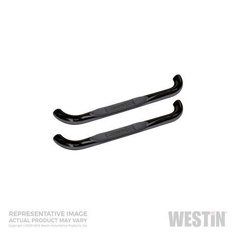 Westin 2004-2008 Ford F-150 Reg Cab E-Series 3 Nerf Step Bars - Black - 23-2345