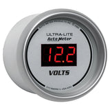 Autometer Ultra-Lite 2-1/16in 8-18 Volts Digital Voltmeter - 6593