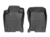 WeatherTech 10-15 Honda Crosstour Front FloorLiner - Black (4WD; Hook Retention) - 4412771