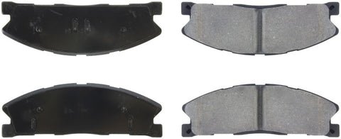 StopTech Sport Brake Pads w/Shims and Hardware - Rear - 309.16111