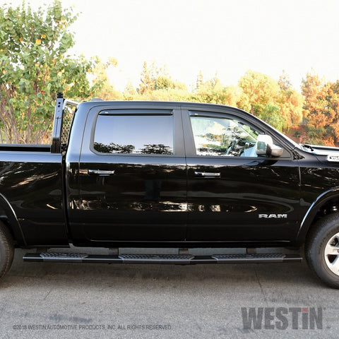 Westin 19-21 Ram 1500 Crew Cab R5 M-Series Wheel-to-Wheel Nerf Step Bars - Black - 28-534705