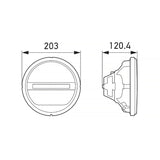 Hella Headlamp INSERT GR 1F8 - 241449011