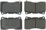 StopTech 08-15 Mitsubishi Evo X Street Select Front Brake Pads - 305.10010