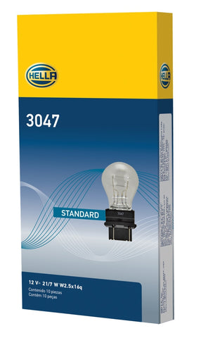 Hella Bulb 3047 12V 21/7W W2.5X16q S8 - 3047