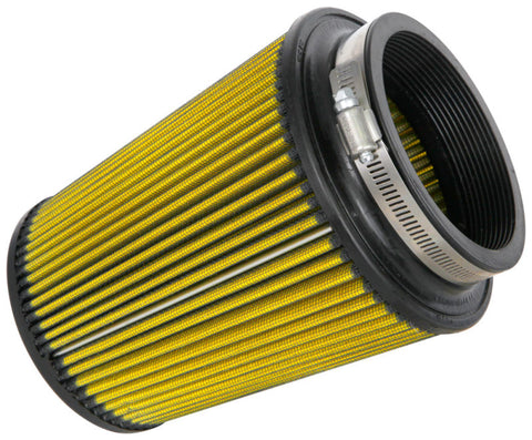 Airaid Universal Air Filter - Cone 4in Flange x 6in Base x 4-5/8in Top x 7in Height - Synthaflow - 704-458