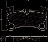 StopTech Street Brake Pads - Front - 308.13500