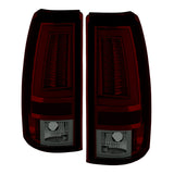 Spyder Chevy Silverado 1500/2500 03-06 Version 2 LED Tail Lights - Red Smoke ALT-YD-CS03V2-LED-RS - 5081933