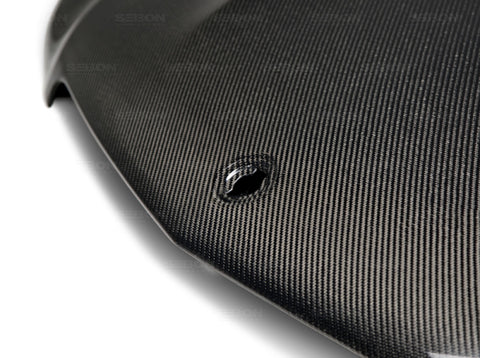 Seibon 12-14 Mercedes Benz C63 GT-Style Carbon Fiber Hood - HD1112MBC63-GT