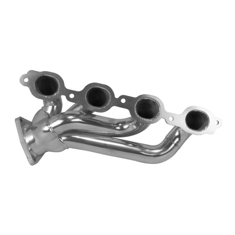 BBK 14-18 GM Truck 5.3/6.2 1 3/4in Shorty Tuned Length Headers - Polished Silver Ceramic - 40470