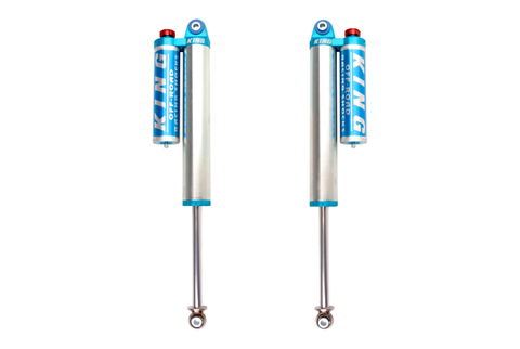 King Shocks 2015+ Ford F150 2WD/4WD Rear 2.5 Dia Piggyback Reservoir Shock w/Adjuster (Pair) - 25001-356A