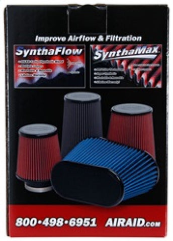 Airaid Universal Air Filter - Cone 4 x 7 x 4 5/8 x 7 w/ Short Flange - 701-458