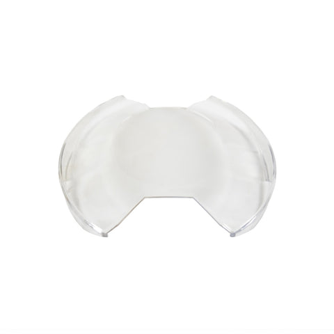 KC HiLiTES 6in. Light Shield for SlimLite LED - Clear - 5103