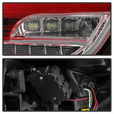 Spyder 15-17 Ford Focus Hatch LED Tail Lights w/Indicator/Reverse - Red Clr (ALT-YD-FF155D-LED-RC) - 5085726