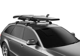 Thule SUP Taxi XT - Stand Up Paddleboard Carrier (Fits Boards Up to 34in. Wide) - Black/Silver - 810001