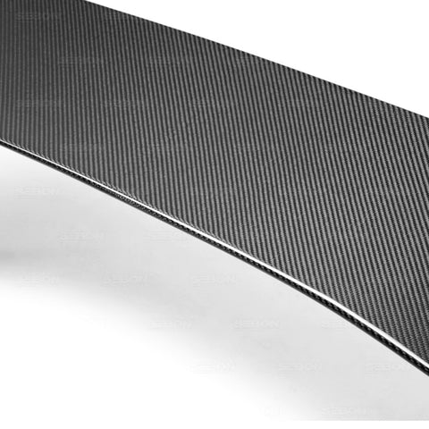 Seibon Universal (70.5in Wide) GT Carbon Fiber Rear Spoiler - GTWING-180