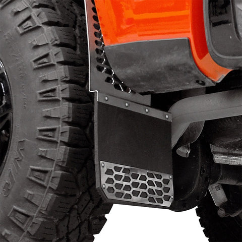 Putco 20-22 Chevrolet Silverado HD / GMC Sierra HD - Set of 2 Mud Skins - HDPE - (Front) - 78520