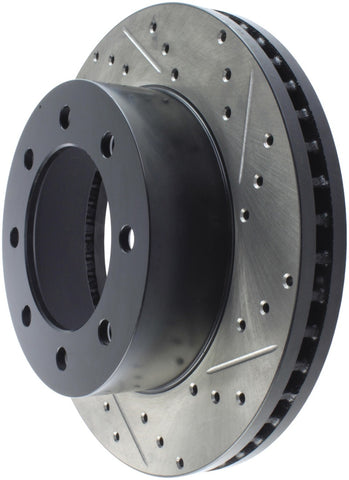 StopTech Slotted & Drilled Sport Brake Rotor - 127.65112L