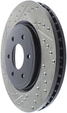 StopTech Slotted & Drilled Sport Brake Rotor - 127.42085R