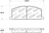 StopTech Performance Brake Pads - 309.02420