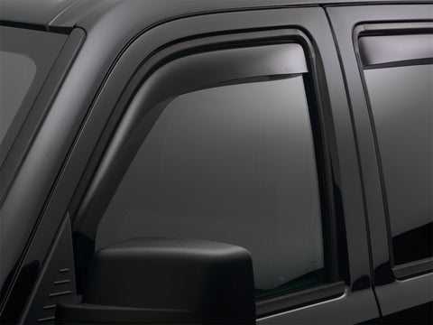 WeatherTech 15+ Jeep Renegade Front Side Window Deflectors - Dark Smoke - 80783