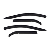 Westin 2007-2018 Toyota Tundra Crew Max Wade Slim Wind Deflector 4pc - Smoke - 72-88420