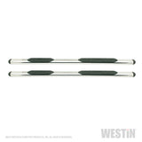 Westin Premier 4 Oval Nerf Step Bars 85 in - Stainless Steel - 22-5030