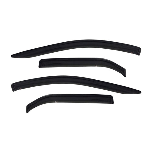 Westin 2004-2009 Mazda 3 Wagon Wade Slim Wind Deflector 4pc - Smoke - 72-57486