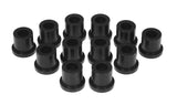 Prothane 79-83 Toyota Truck 2/4wd Rear Spring & Shackle Bushings - Black - 18-1001-BL