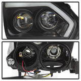 Spyder Nissan GTR R35 09-14 - Projector Headlights - DRL LED - Black - 5085696