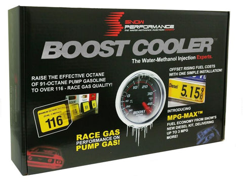 Snow Performance Stg 3 Boost Cooler DI 2D MAP Prog. Water Injection Kit (SS Braided Line & 4AN) - SNO-320-BRD