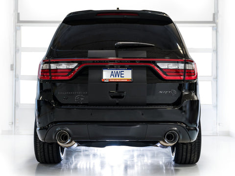 AWE Tuning 18-23 Dodge Durango SRT & Hellcat Touring Edition Exhaust - Chrome Silver Tips - 3015-32952