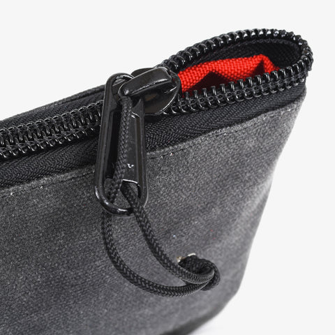 Go Rhino XVenture Gear Zipped Pouch - Large (12in. Wide Pocket / 6.5in. Hand Strap) Canvas - Black - XG1090-01