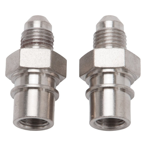 Russell Performance -4 AN Metric Adapter Fitting (2 pcs.) (Inverted Flair) - 641421