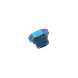 Russell Performance -3 AN Straight Thread Plug (Blue) (Blue) - 660250