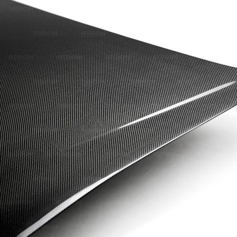 Seibon 13-18 Lexus GS OEM Carbon Fiber Hood - HD13LXGS-OE