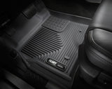 Husky Liners 07-12 GM Silverado/Tahoe/Suburban/Escalade X-Act Contour Black Floor Liners (2nd Seat) - 53201