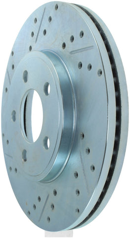 StopTech Select Sport Drilled & Slotted Rotor - Rear Left - 227.61072R