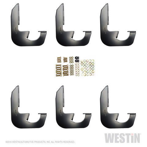 Westin 2004-2012 Chevrolet/GMC Colorado/Canyon Running Board Mount Kit - Black - 27-1595