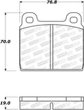 StopTech Street Brake Pads - 308.00451