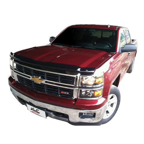 Westin 2014-2015 Chevrolet Silverado 1500 Wade Platinum Bug Shield - Smoke - 72-91130