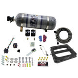 Nitrous Express Dom/Gasoline Nitrous Kit (100-500HP) w/Composite Bottle - 50070-12