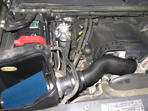 Airaid 07-08 Chevy/GMC Silverado/Sierra 2500/3500 6.0L MXP Intake System w/ Tube (Dry / Blue Media) - 203-268